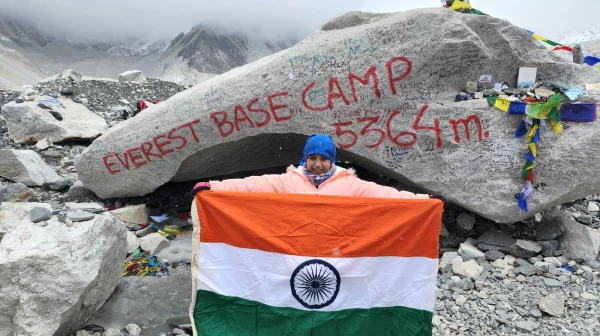 10-year-old From Mumbai Climbs Everest Base Camp